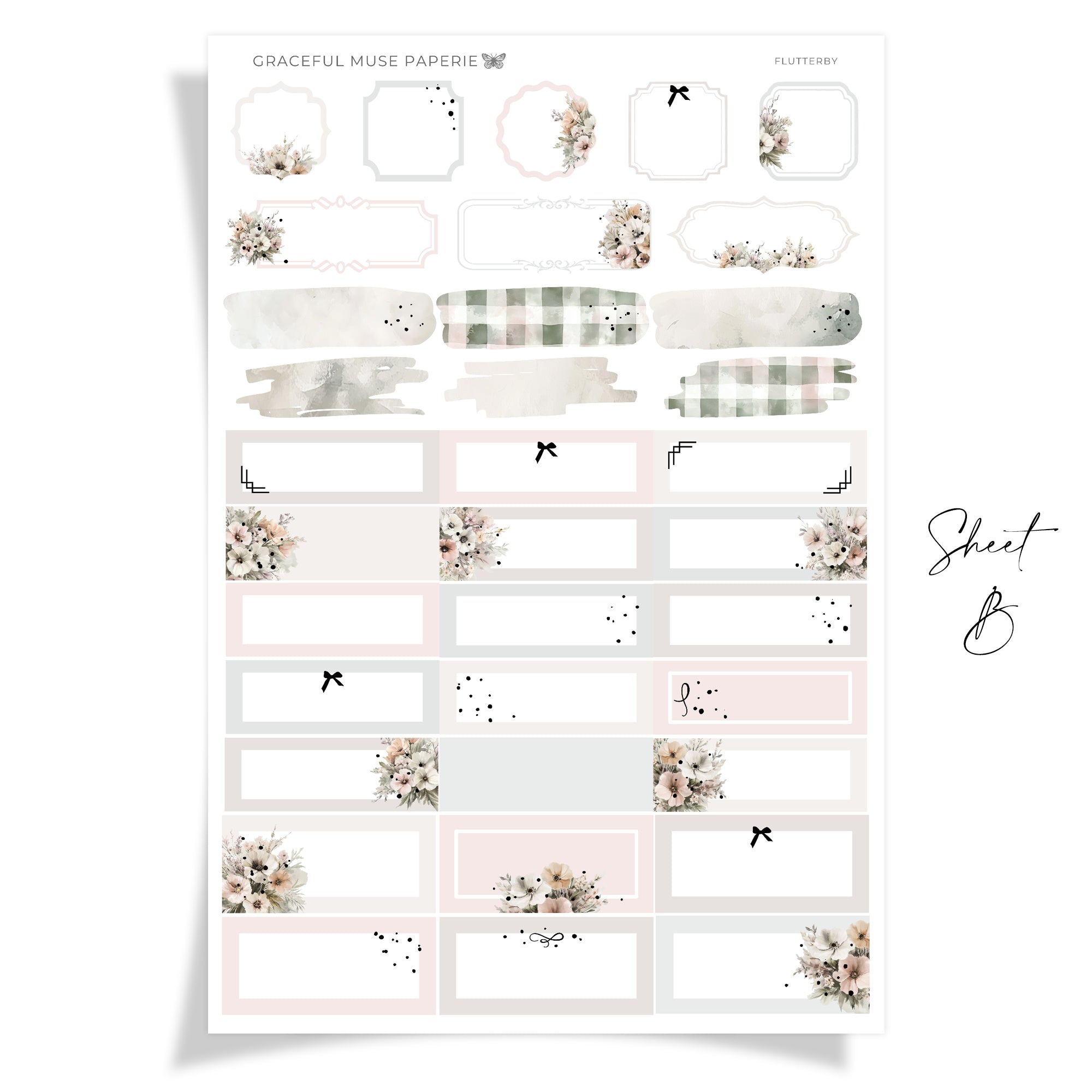 Flutterby |  Gold Foil | SV Kit