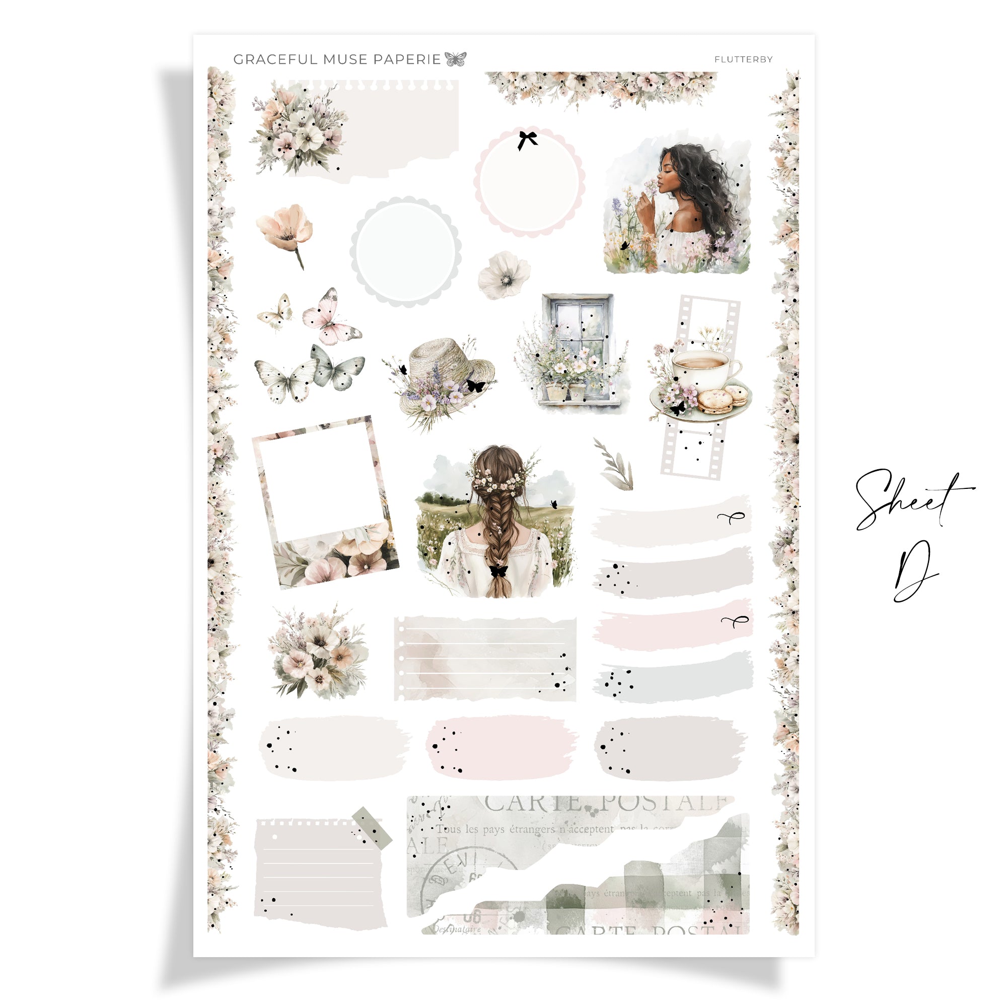 Flutterby |  Gold Foil | SV Kit