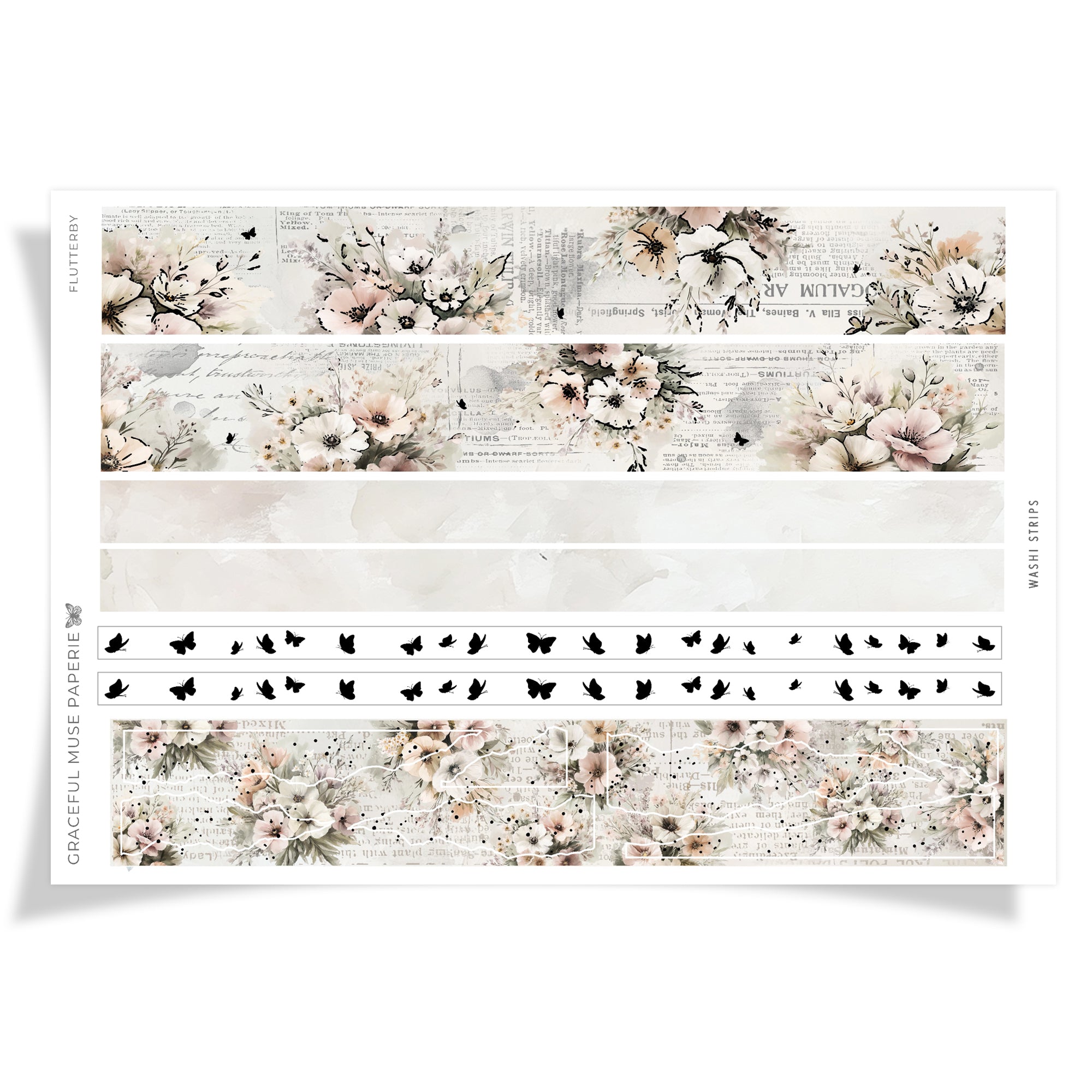 Morgenseiten | Washi-Streifen – foliert