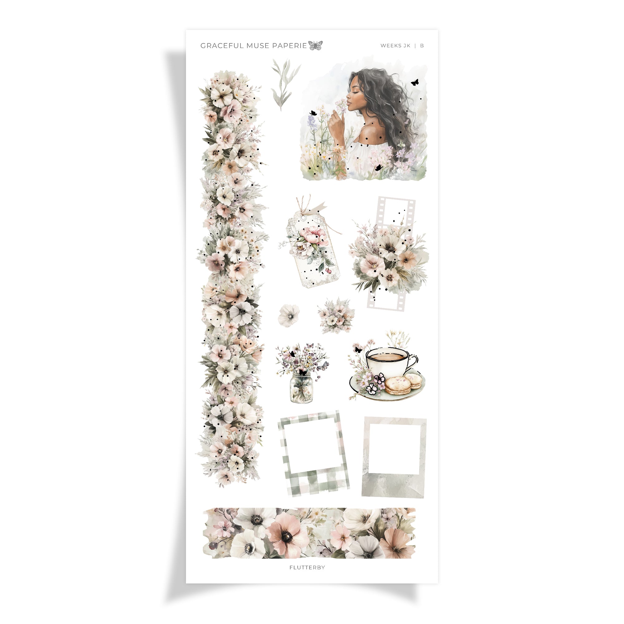 Flutterby | WEEKS Journaling Kit - FOILED