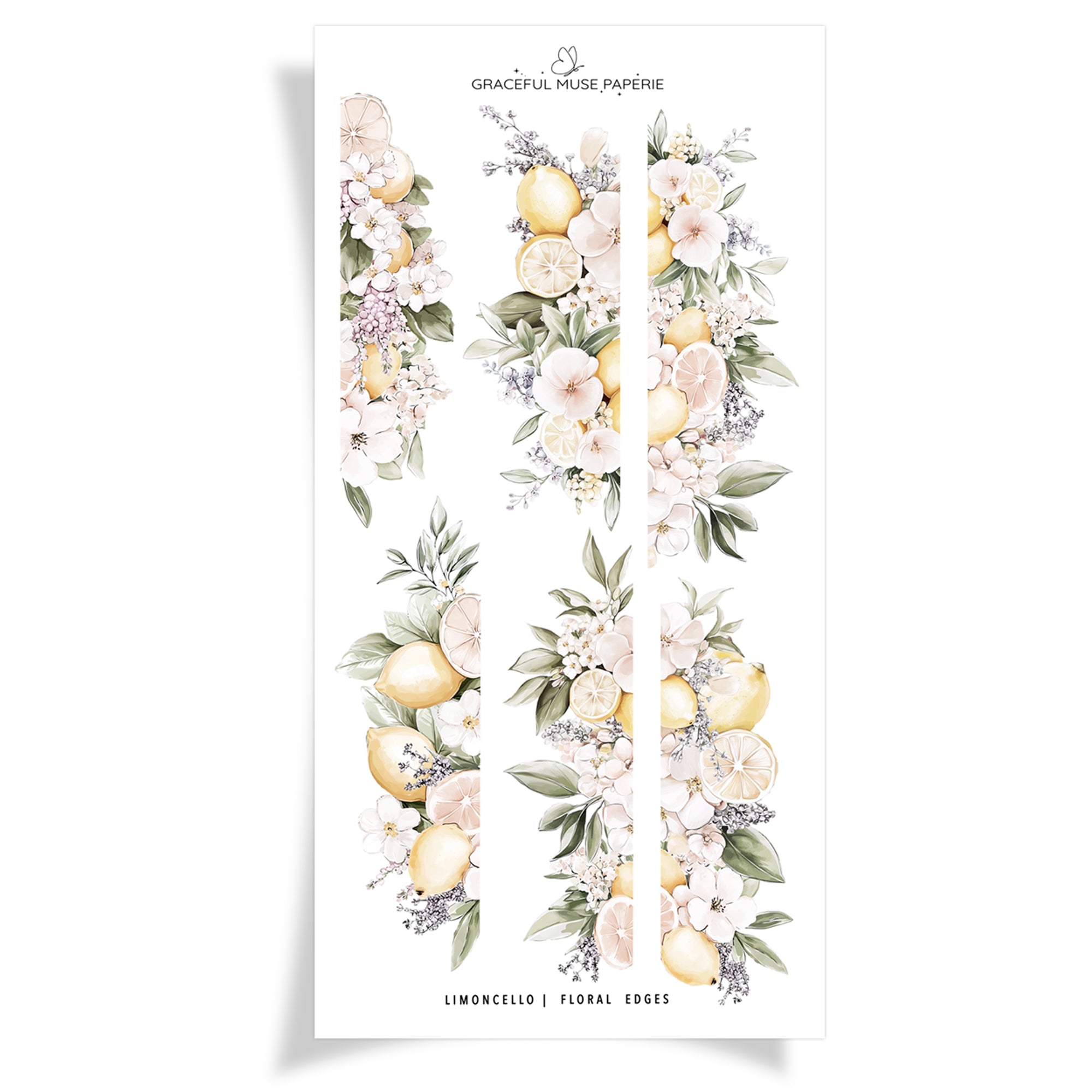 Floral Edges - Limoncello