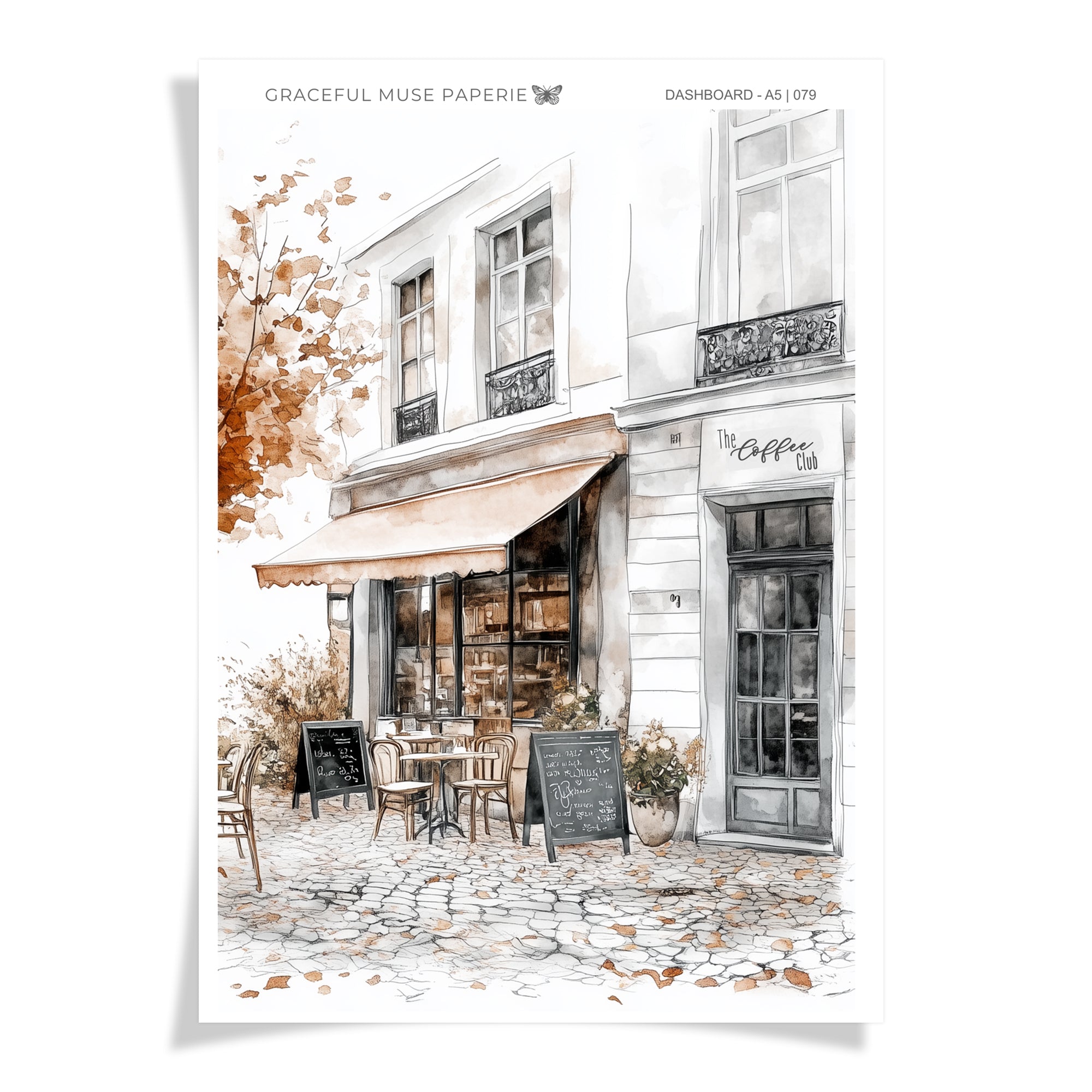 Kaffeeclub | Armaturenbrettaufkleber | 079