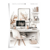 Fall Desk 02 | Dashboard Stickers | 080