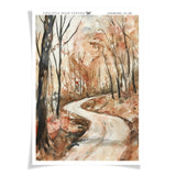 Herbststraße 01 | Armaturenbrettaufkleber | 096