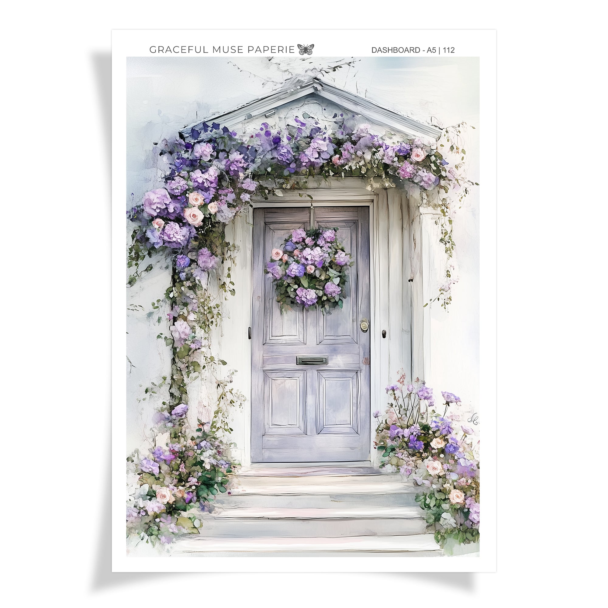 Lilac Door | Dashboard Stickers | 112