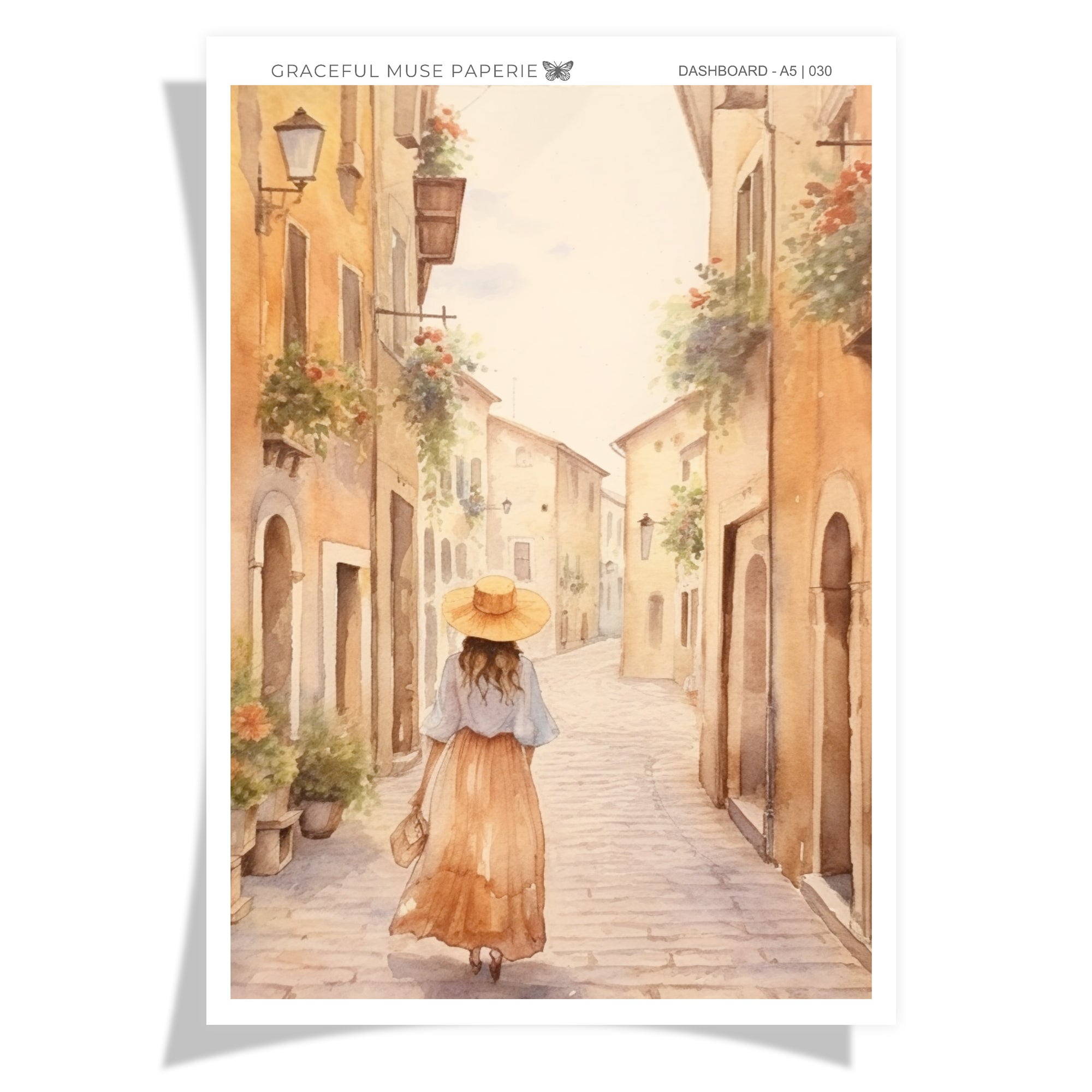 Kopfsteinpflaster | Armaturenbrettaufkleber | 030