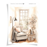 Cozy Chair | Dashboard Stickers | 035