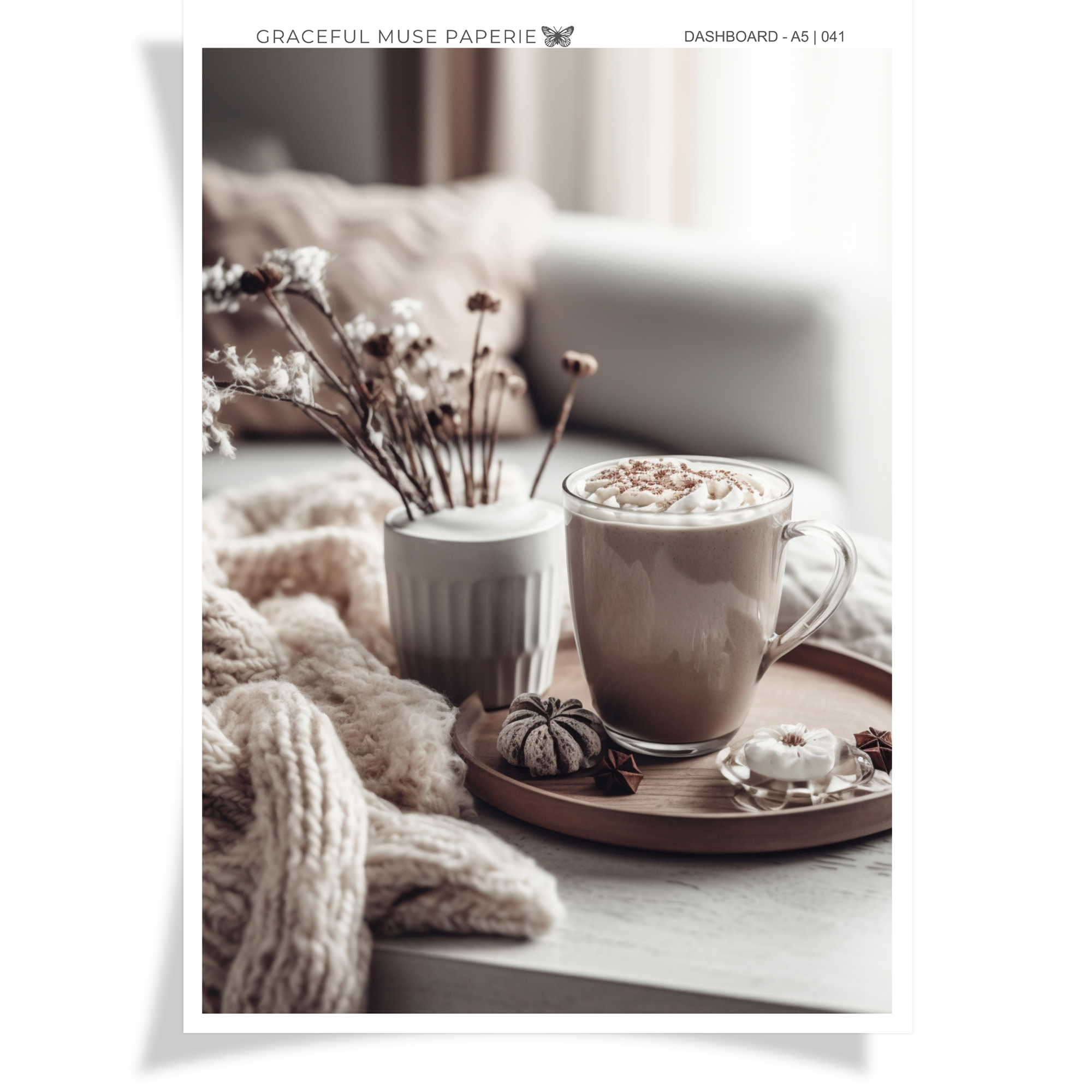 Hot Coco | Dashboard Stickers | 041