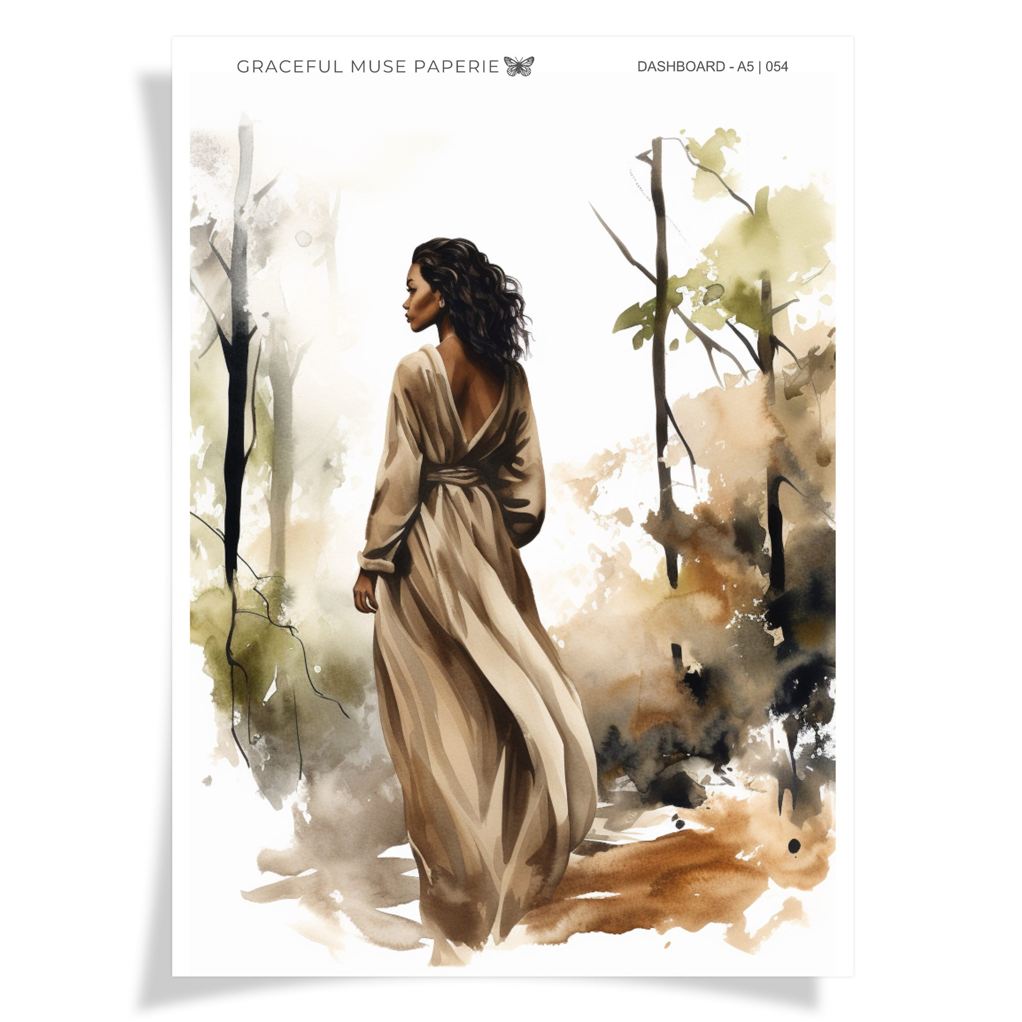 Ein Herbsttag 3 | Armaturenbrettaufkleber | 054