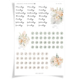 Päivät ja päivämäärät - Meren rannalla | Päiväkirjakokoelma