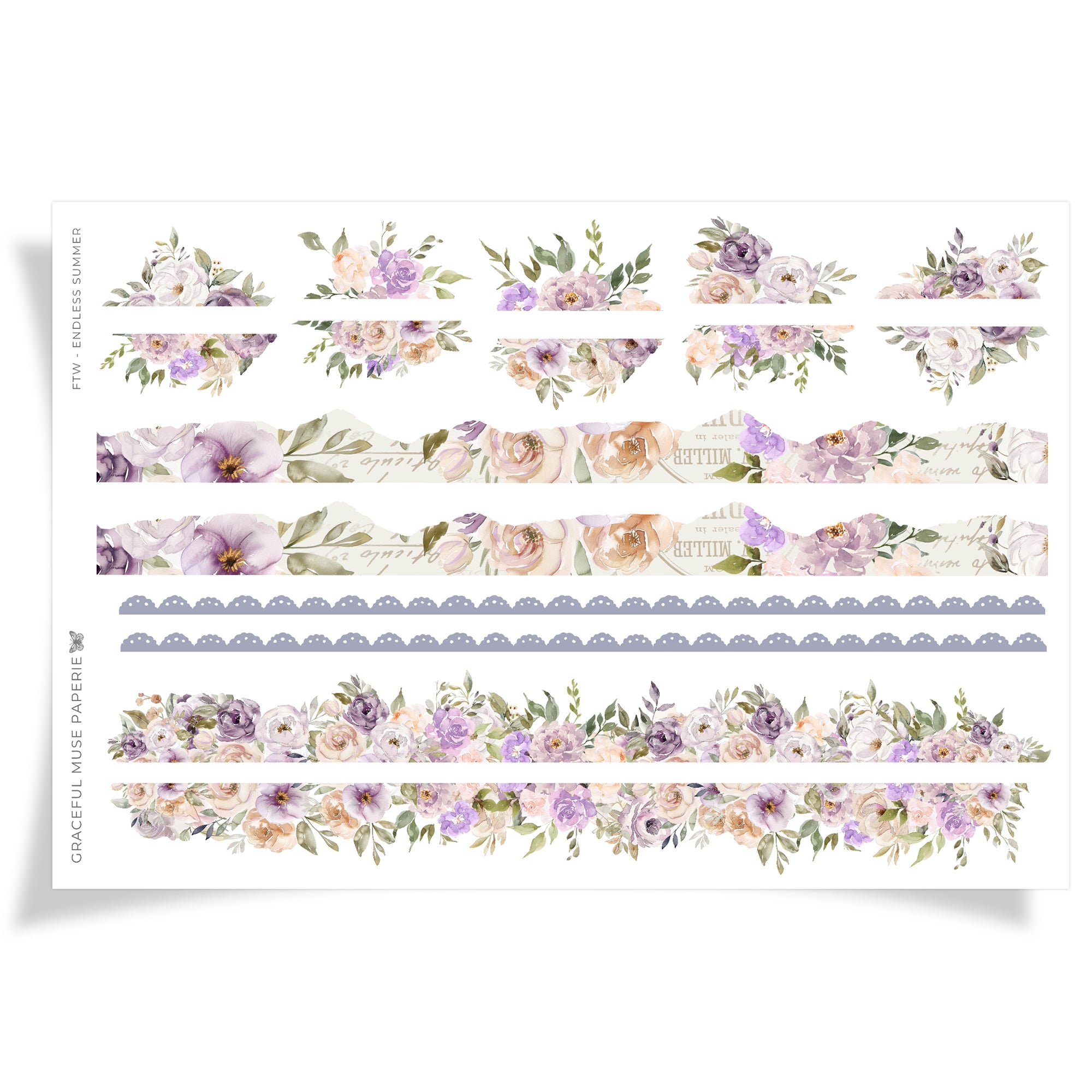 Washi Add On FTW - Endloser Sommer | Journaling-Kollektion