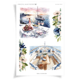 Large Illustrations  - Sailing Away