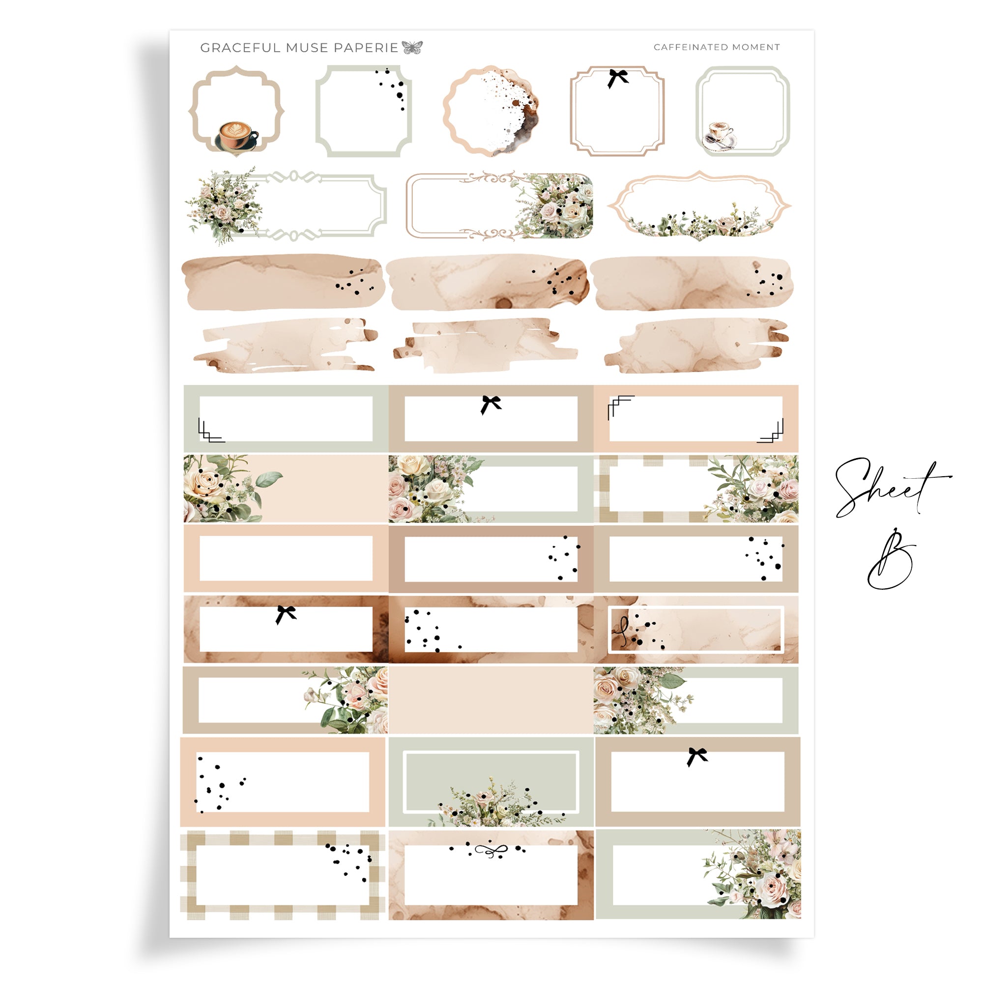 Caffeinated Moments  | Gold Foil | SV Kit