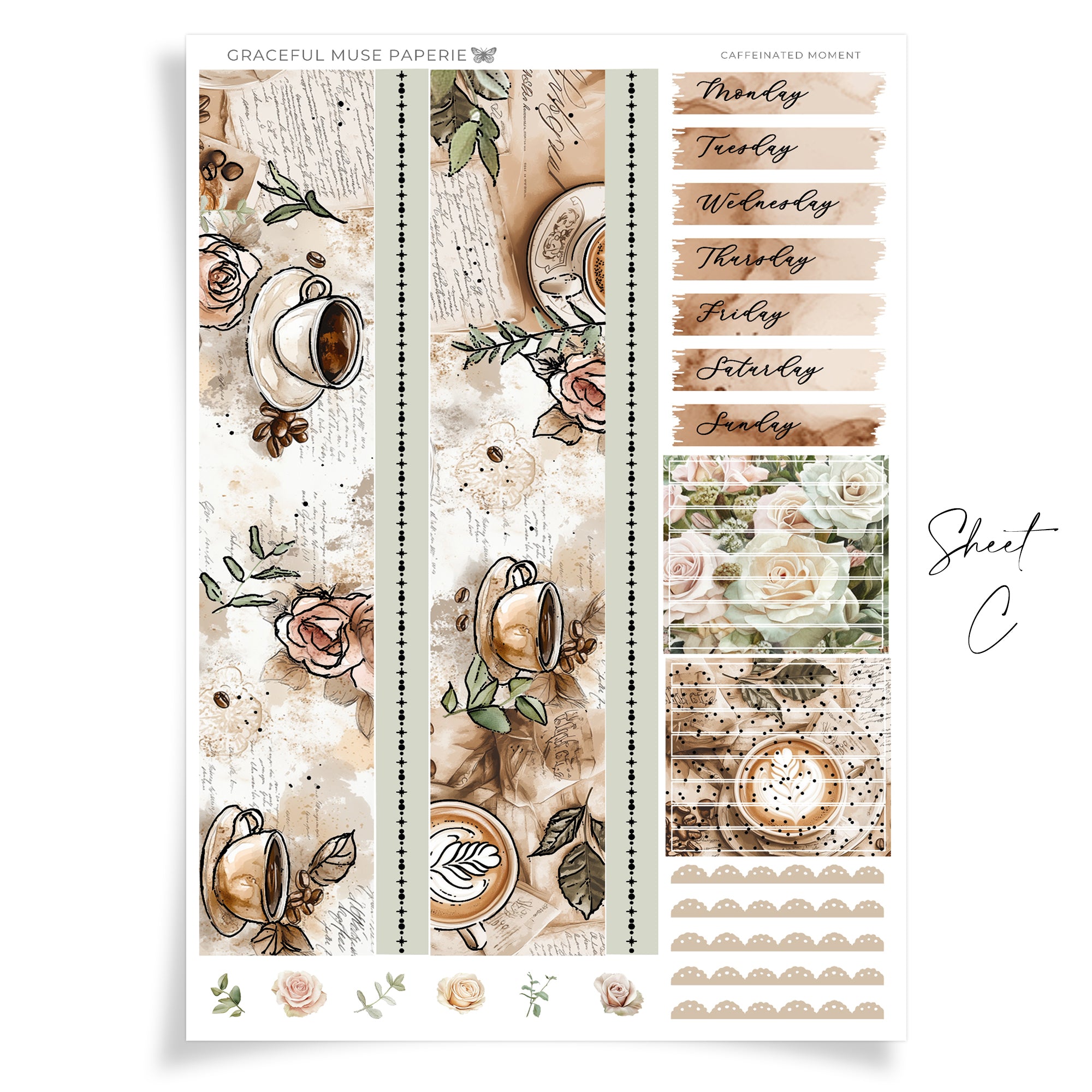 Caffeinated Moments  | Gold Foil | SV Kit