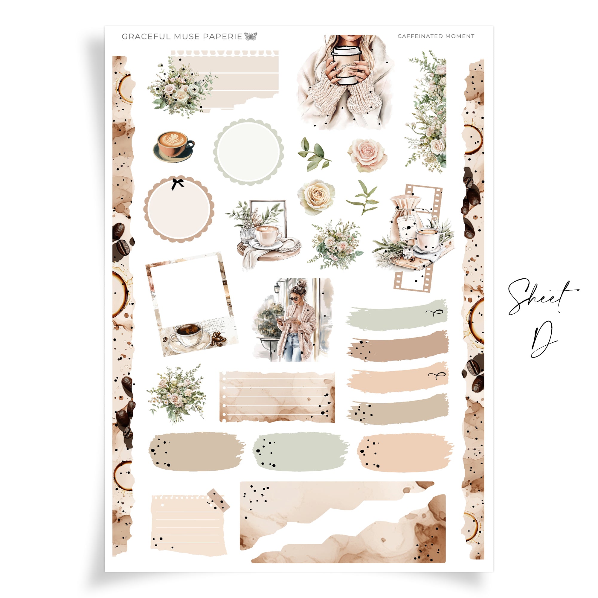 Caffeinated Moments  | Gold Foil | SV Kit