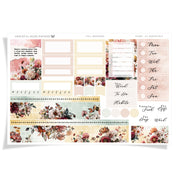 Fall Weekend | FOILED Hobonichi Cousin Weekly Sticker Kit