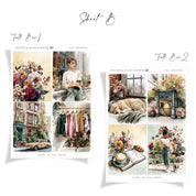 Fall Weekend | FOILED Hobonichi Cousin Weekly Sticker Kit