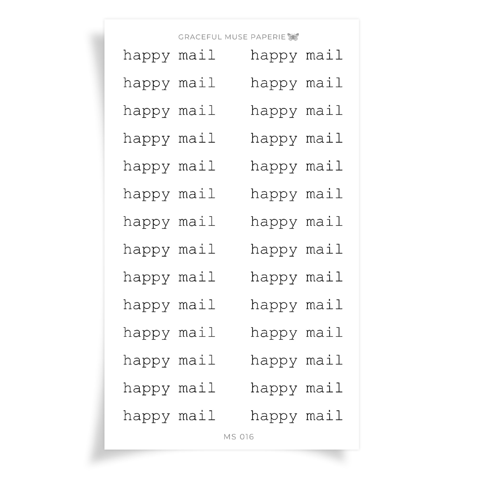 Happy Mail | Mini Scripts | MS016 | Klassinen