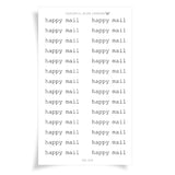 Happy Mail | Mini Scripts | MS016 | Klassinen