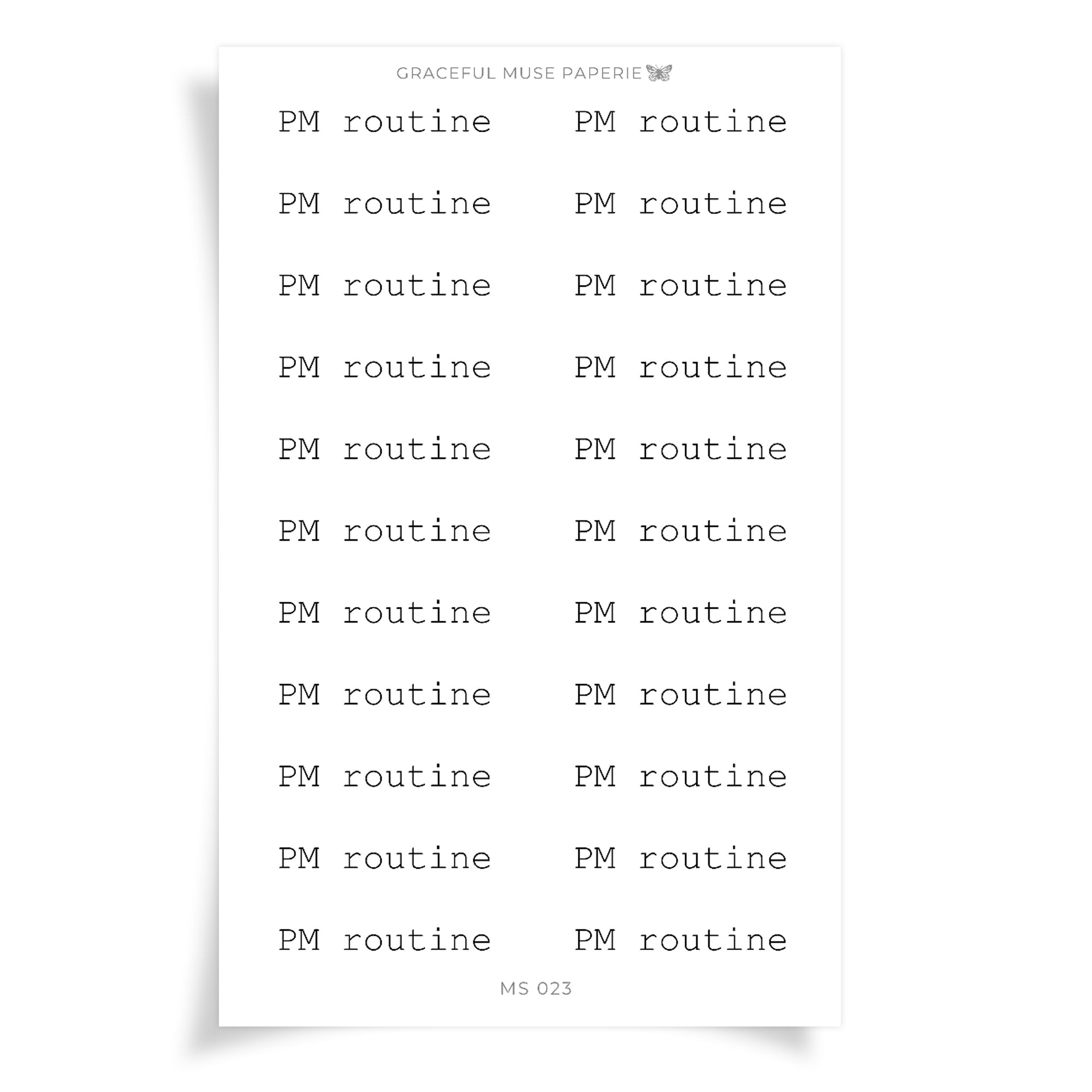 Graceful Muse Paperie