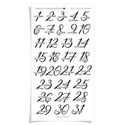 Daily Page Numbers - Collection No.1