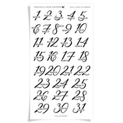 Daily Page Numbers - Collection No.1