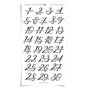 Daily Page Numbers - Collection No.1