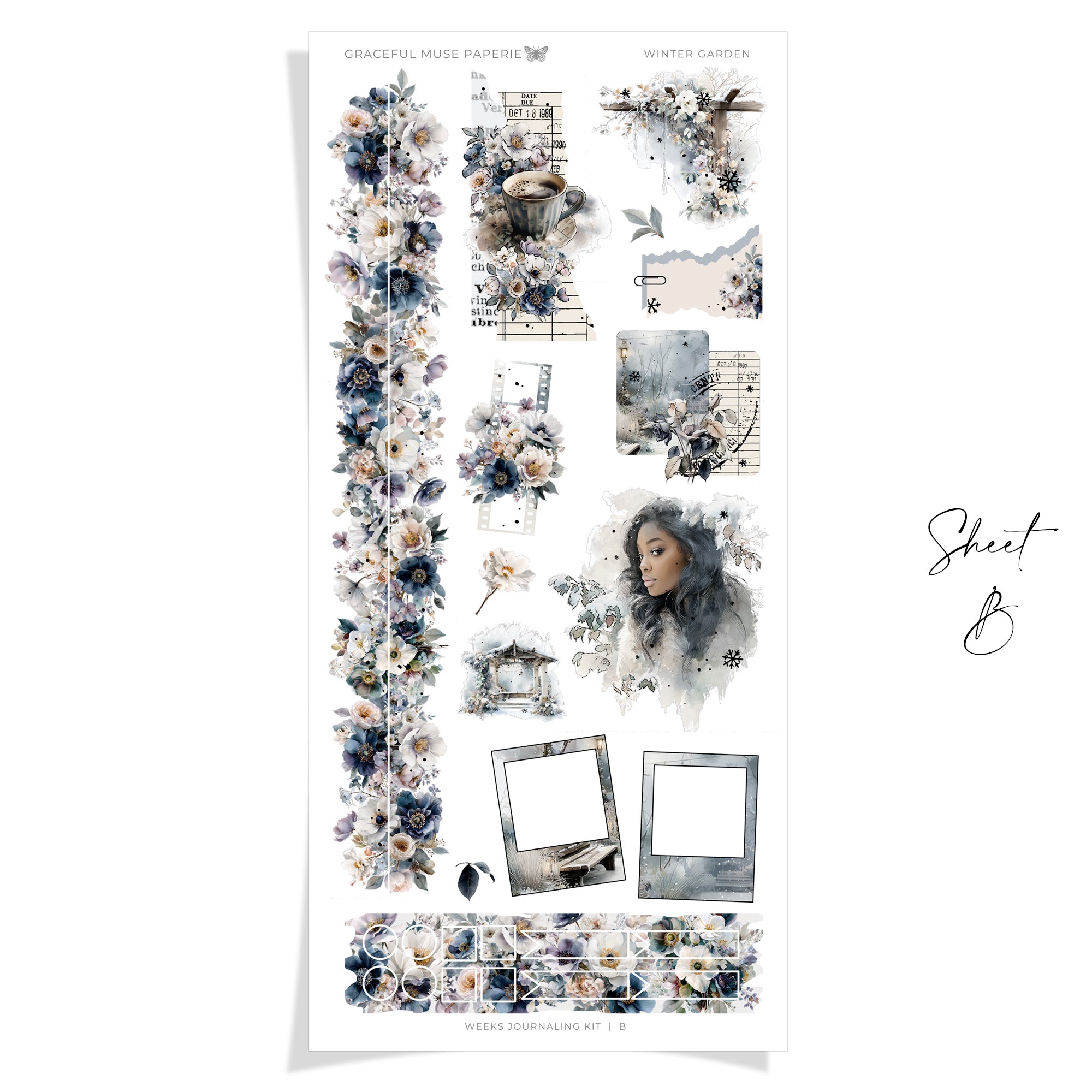 Winter Garden | WEEKS Journaling Kit - FOILED