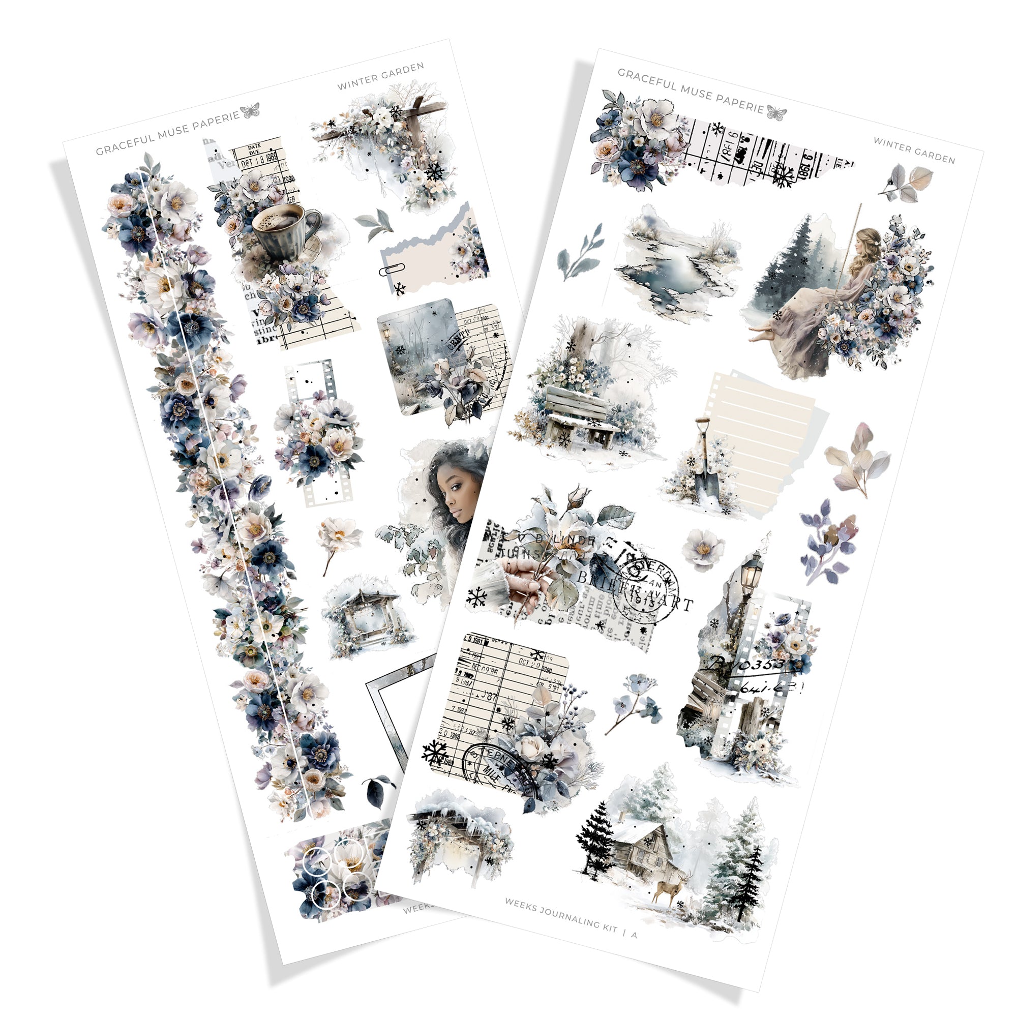Winter Garden | WEEKS Journaling Kit - FOILED