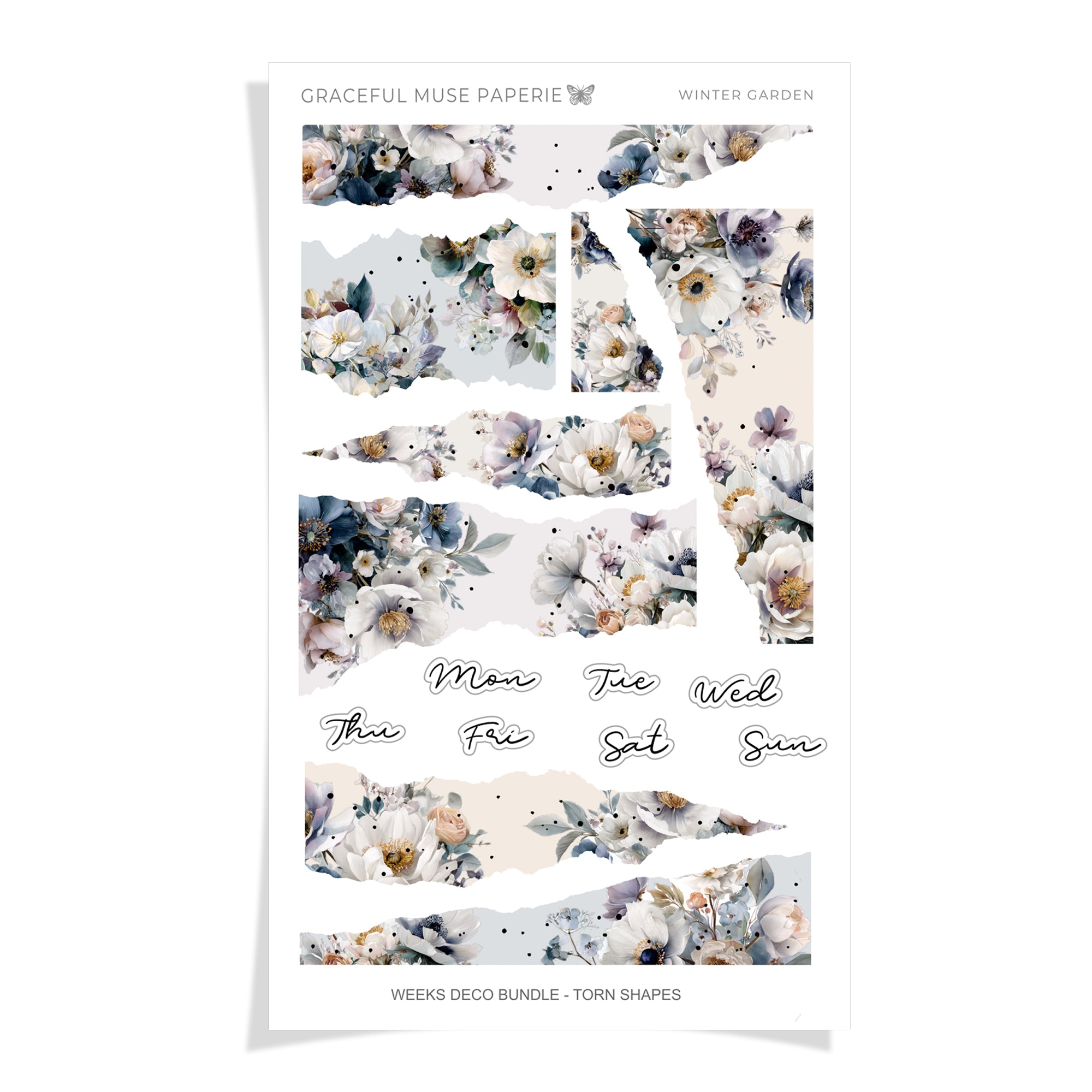 Winter Garden  | WEEKS Torn Shapes