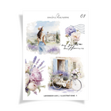 Lavender Air | 01 | Illustrations 1