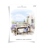 Lavender Air | 04 | Large Illustration