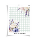 Lavender Air | 07 | Tearable Washi