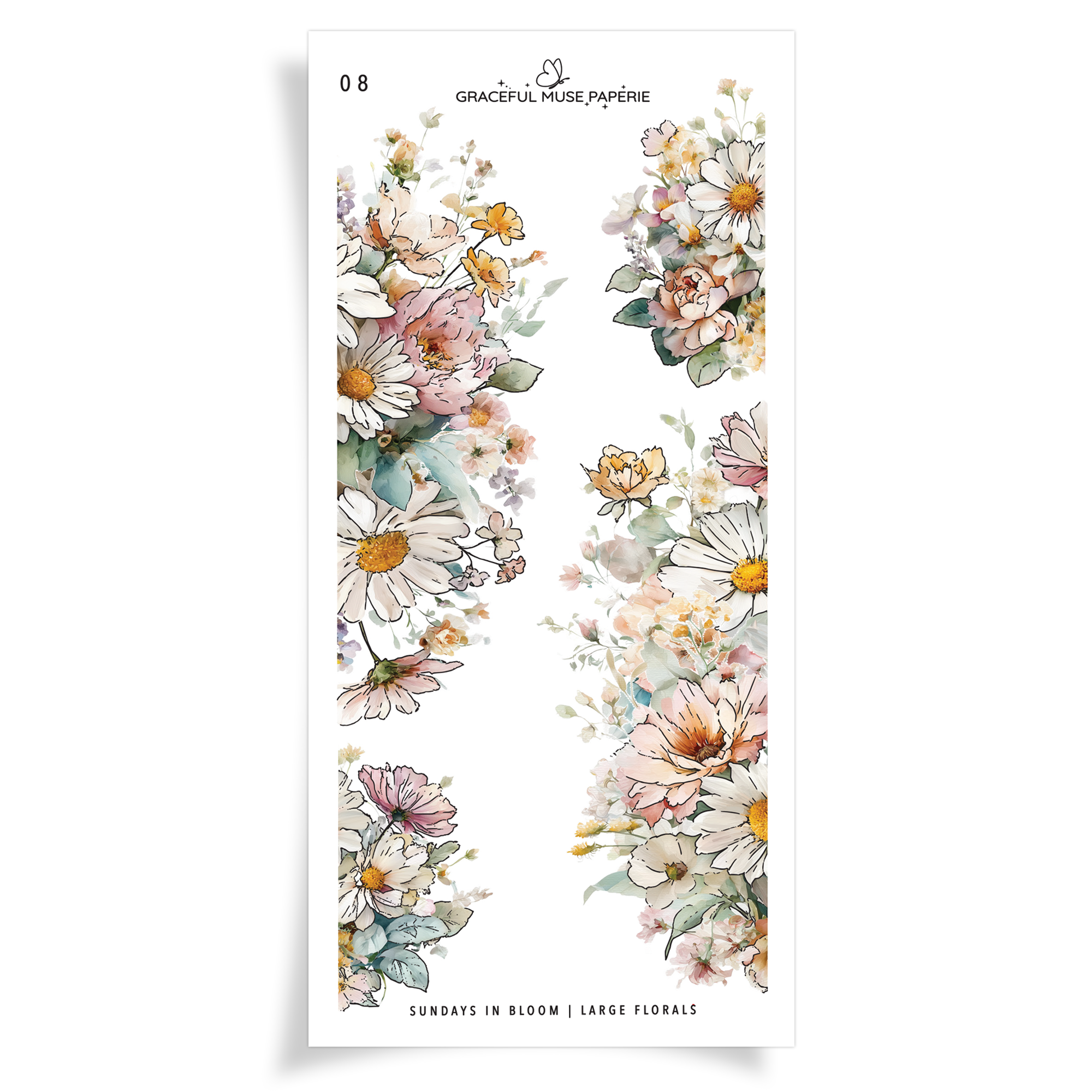 Large Florals - Sundays in Bloom