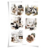 Illustrations 4 - Autumn Days - FOILED