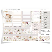 Brew | Hobonichi Cousin Weekly Sticker Kit