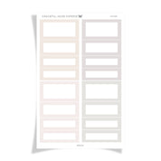 Brew | Hobonichi Cousin Weekly Sticker Kit