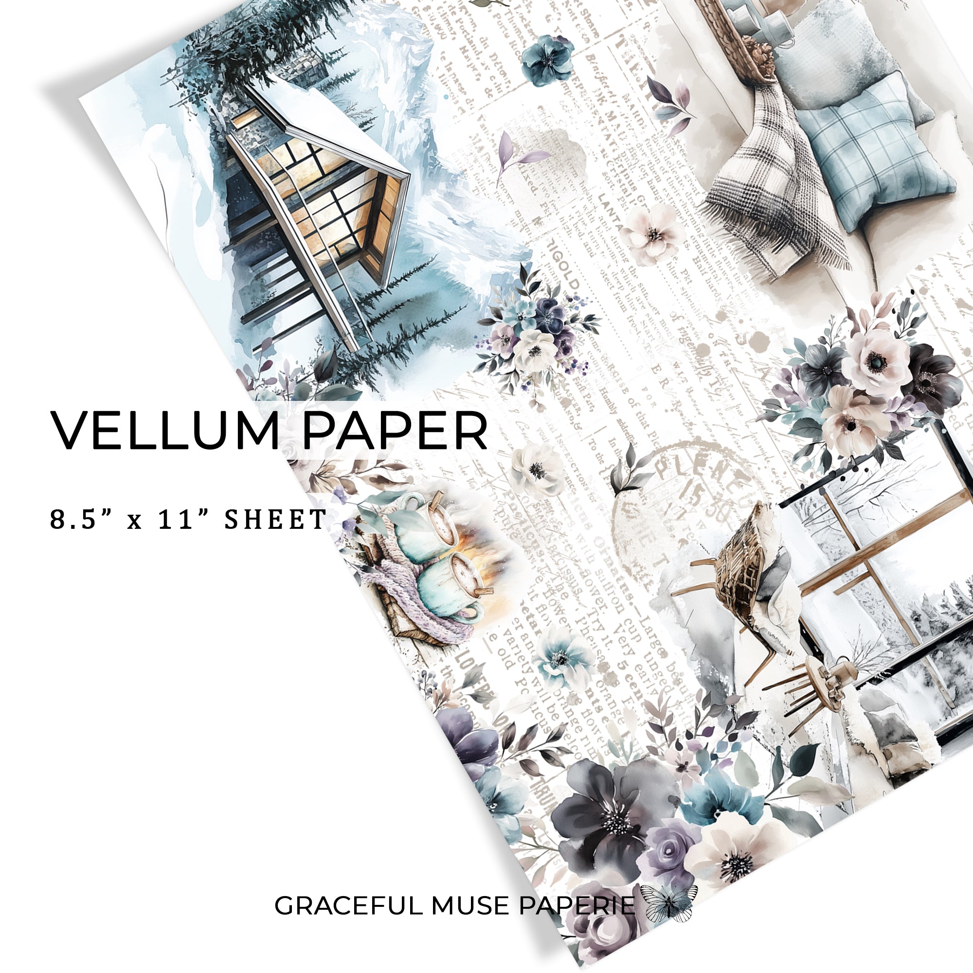 Cabin Retreat - Mehrlagig | Pergament