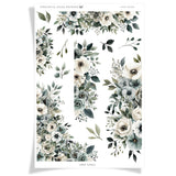 Große Blumen - Erster Schnee