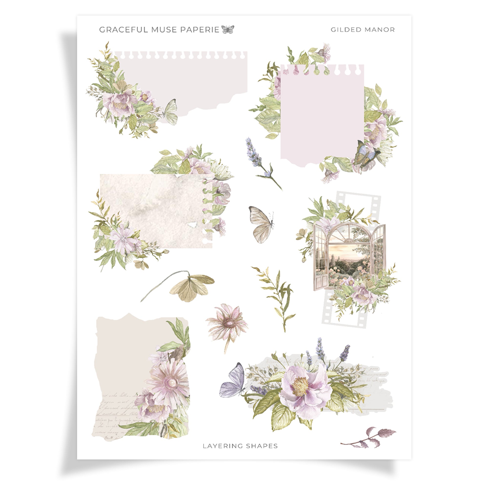 Geschichtete Formen | Gilded Manor