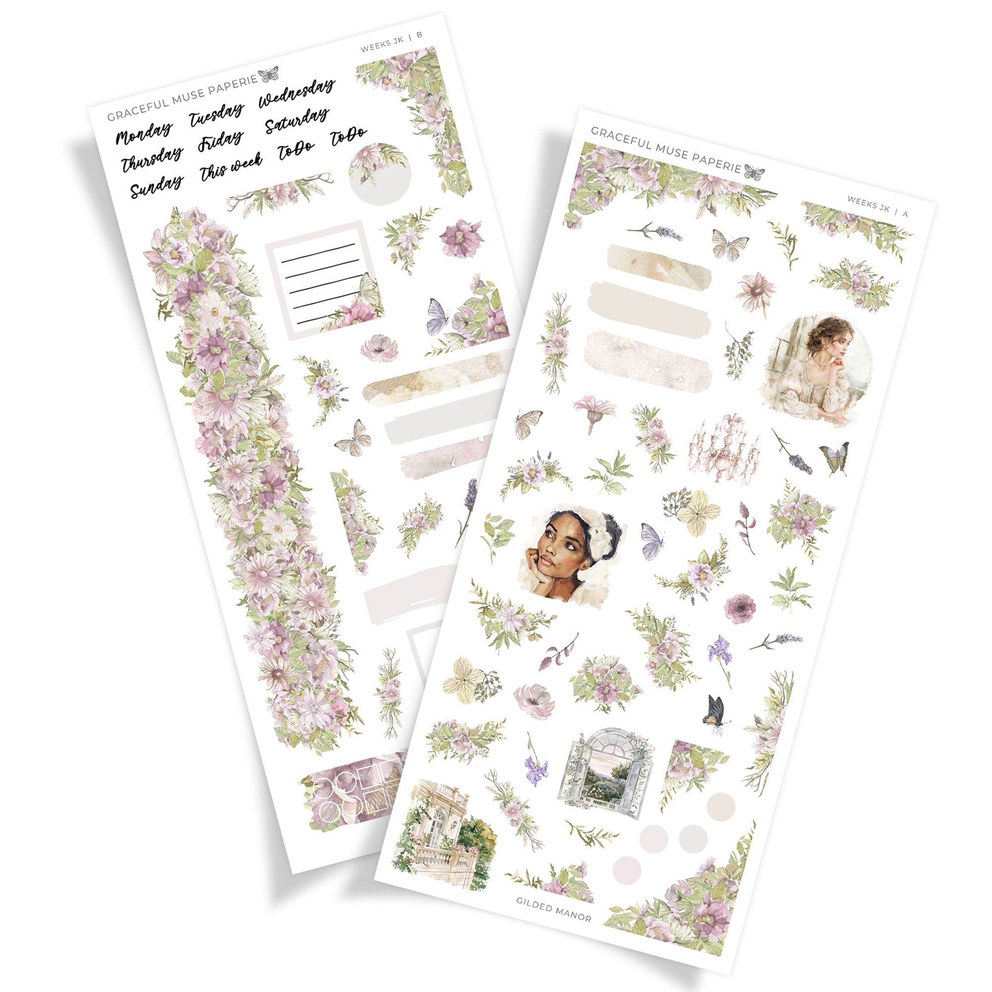 Gilded Manor | WEEKS Journaling Kit