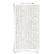 Knitted Sweater - Tearable Washi - Layering Essentials