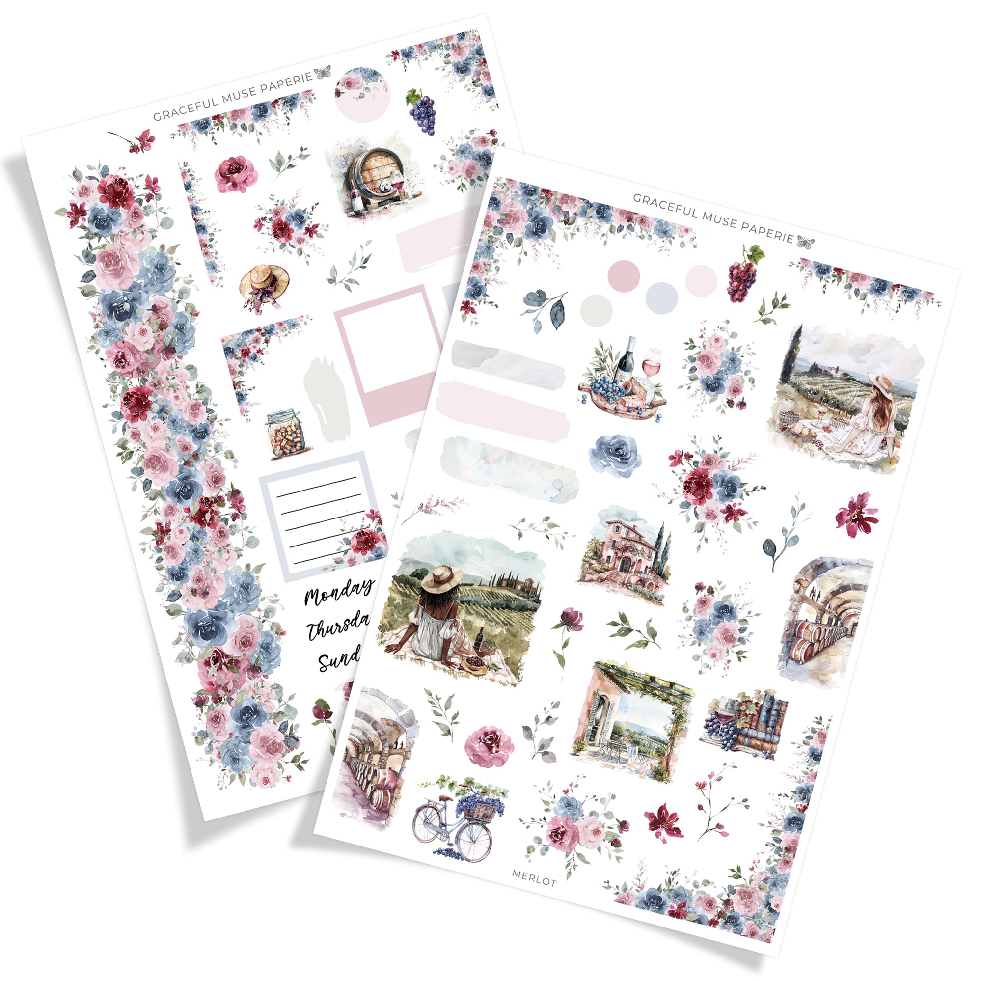 Merlot | Journaling Kit