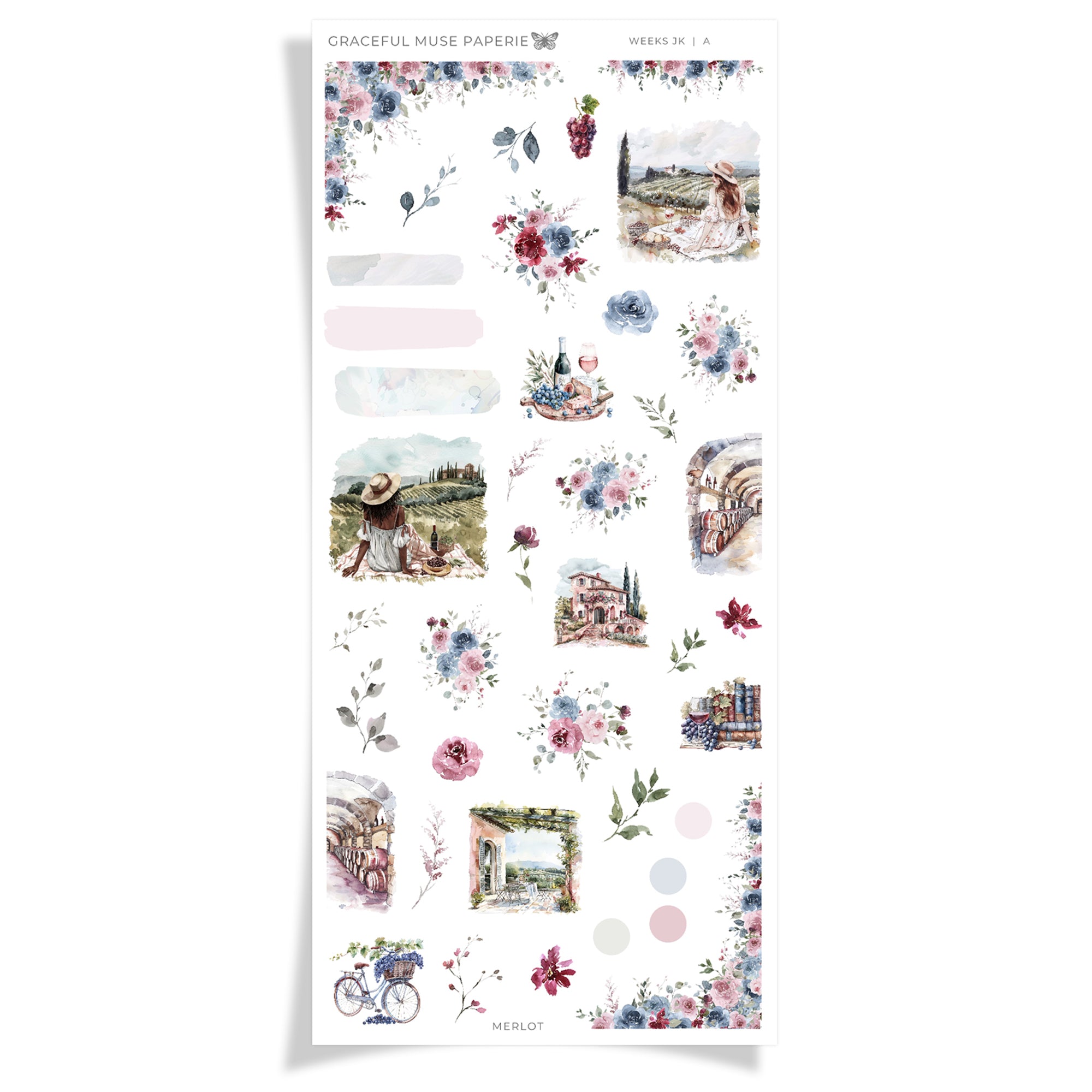 Merlot | WEEKS Journaling Kit