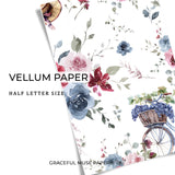 Merlot - Layered | Vellum HALF LETTER