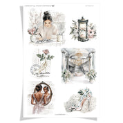 Illustrations 1 - Midnight - FOILED