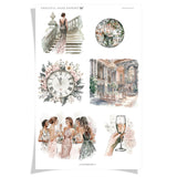 Illustrations 3 - Midnight  - FOILED