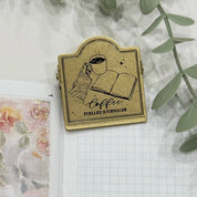 Brass Journaling Clip - Coffee Fuelled Journaler