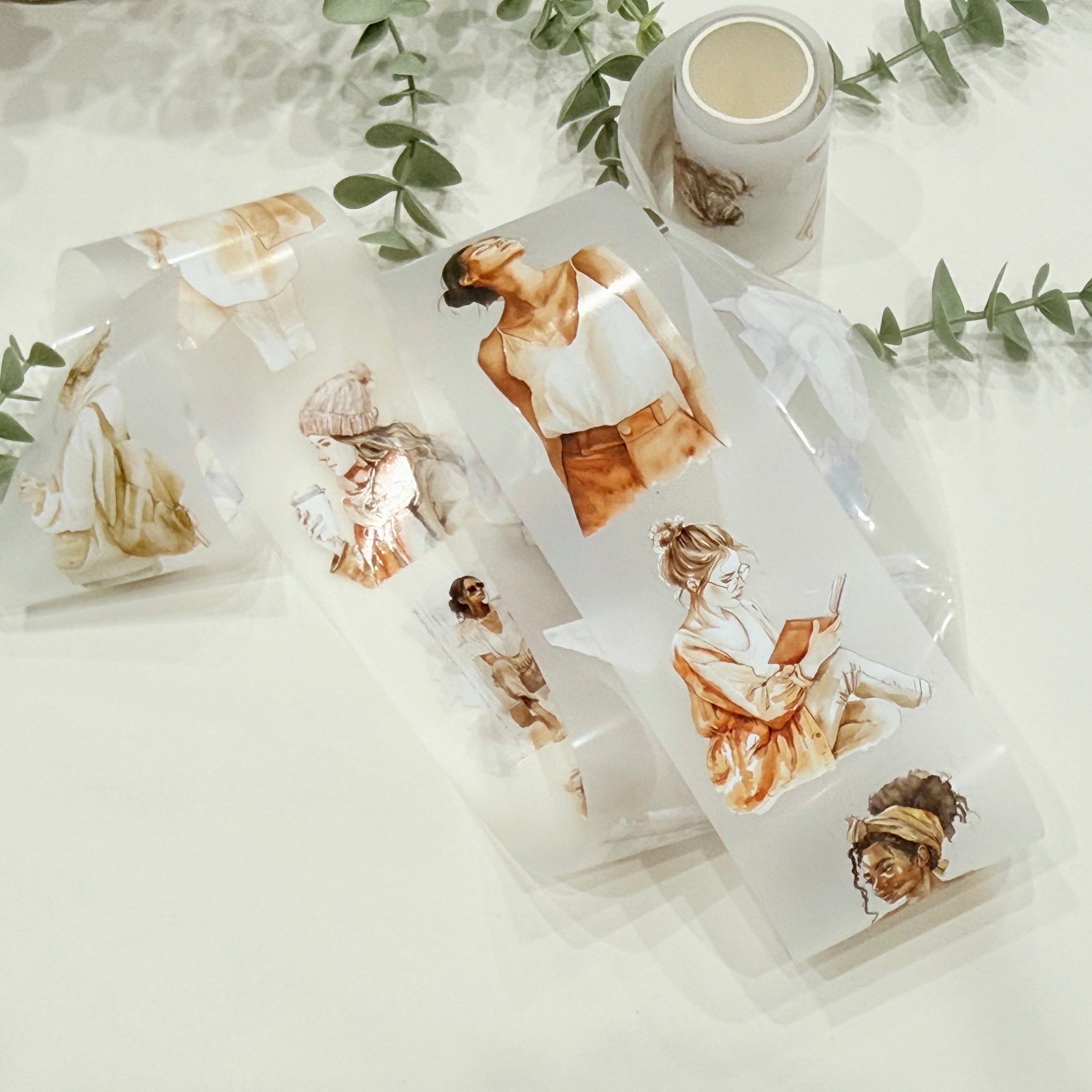 Deco Girls - PET Tape - Terracota Girls Collection