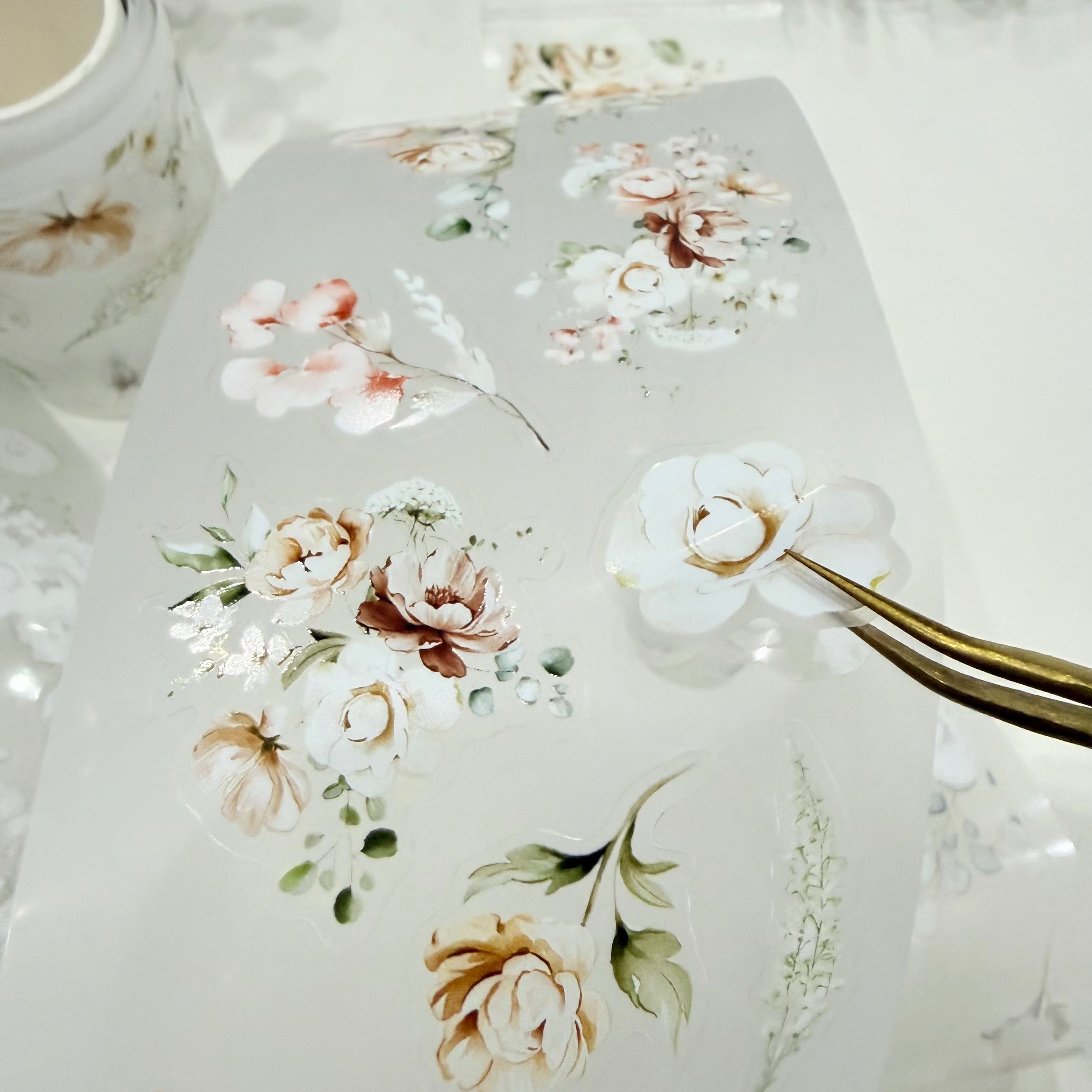 Florals - PET Tape - Terracota Girls Collection